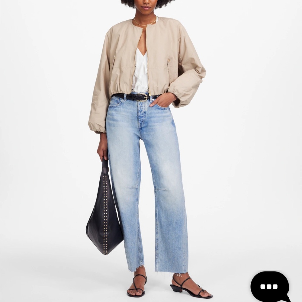 Madewell Darted Barrel Leg Jeans